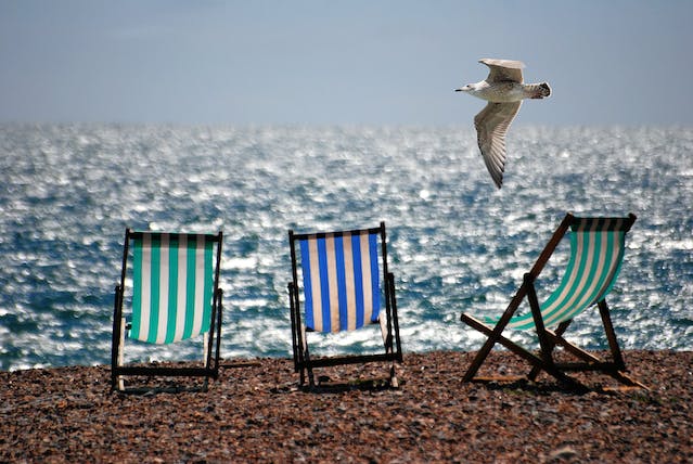 beach chairs