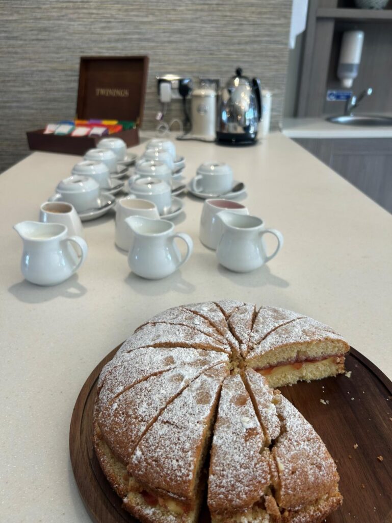 christmas cake for our yuletide mornings