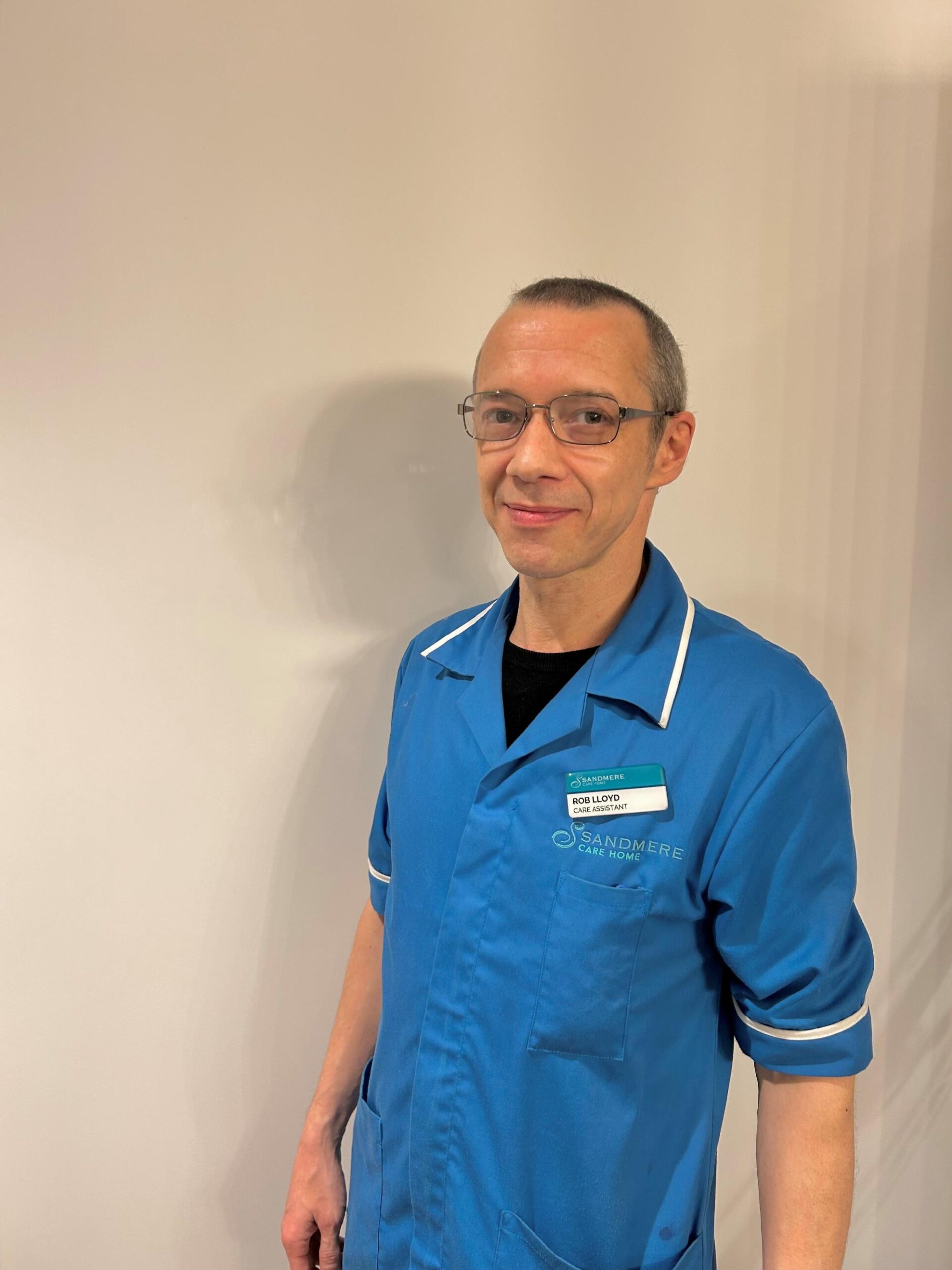 Rob one of our care assistants