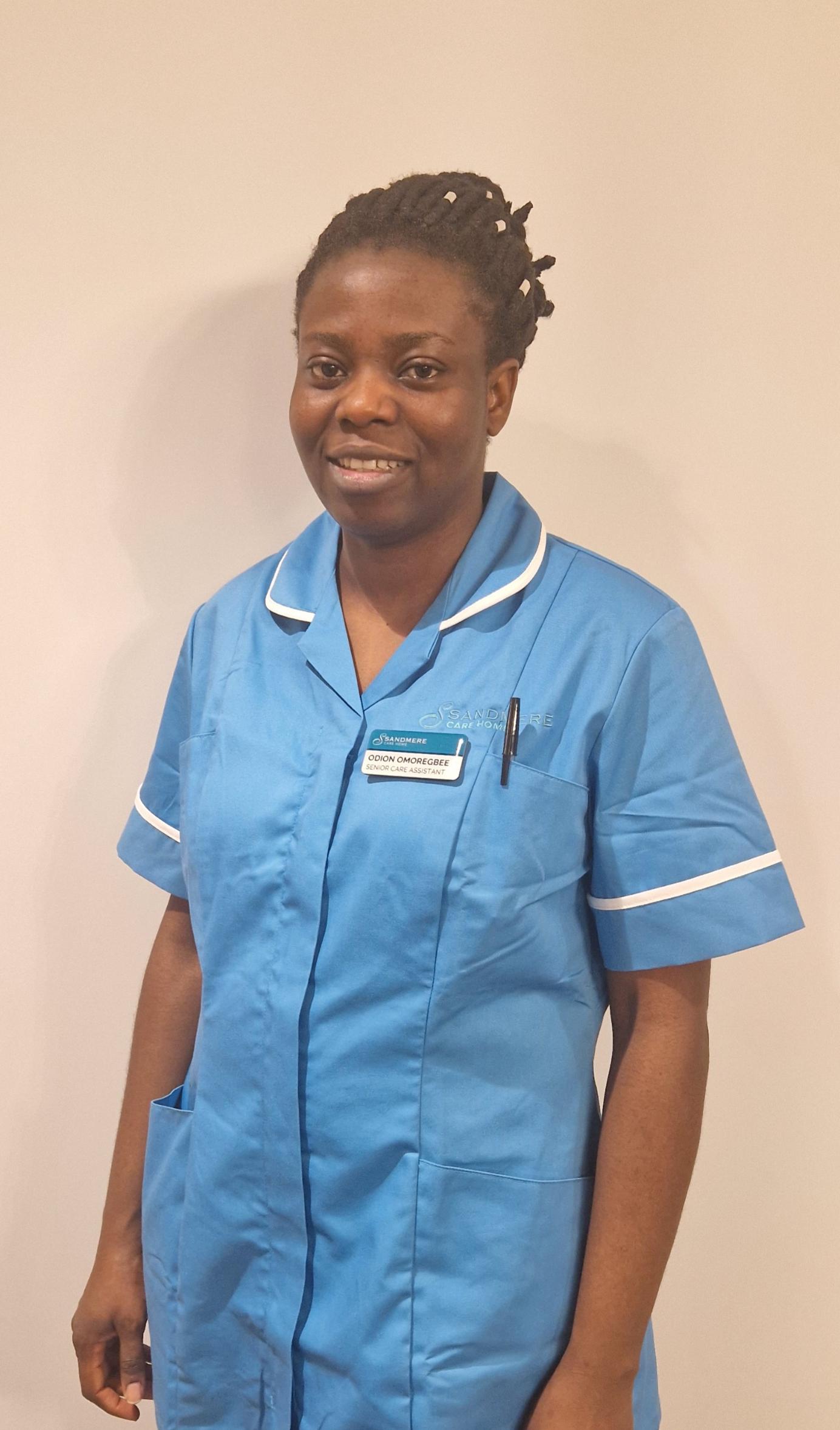 odion one of our senior care assistants