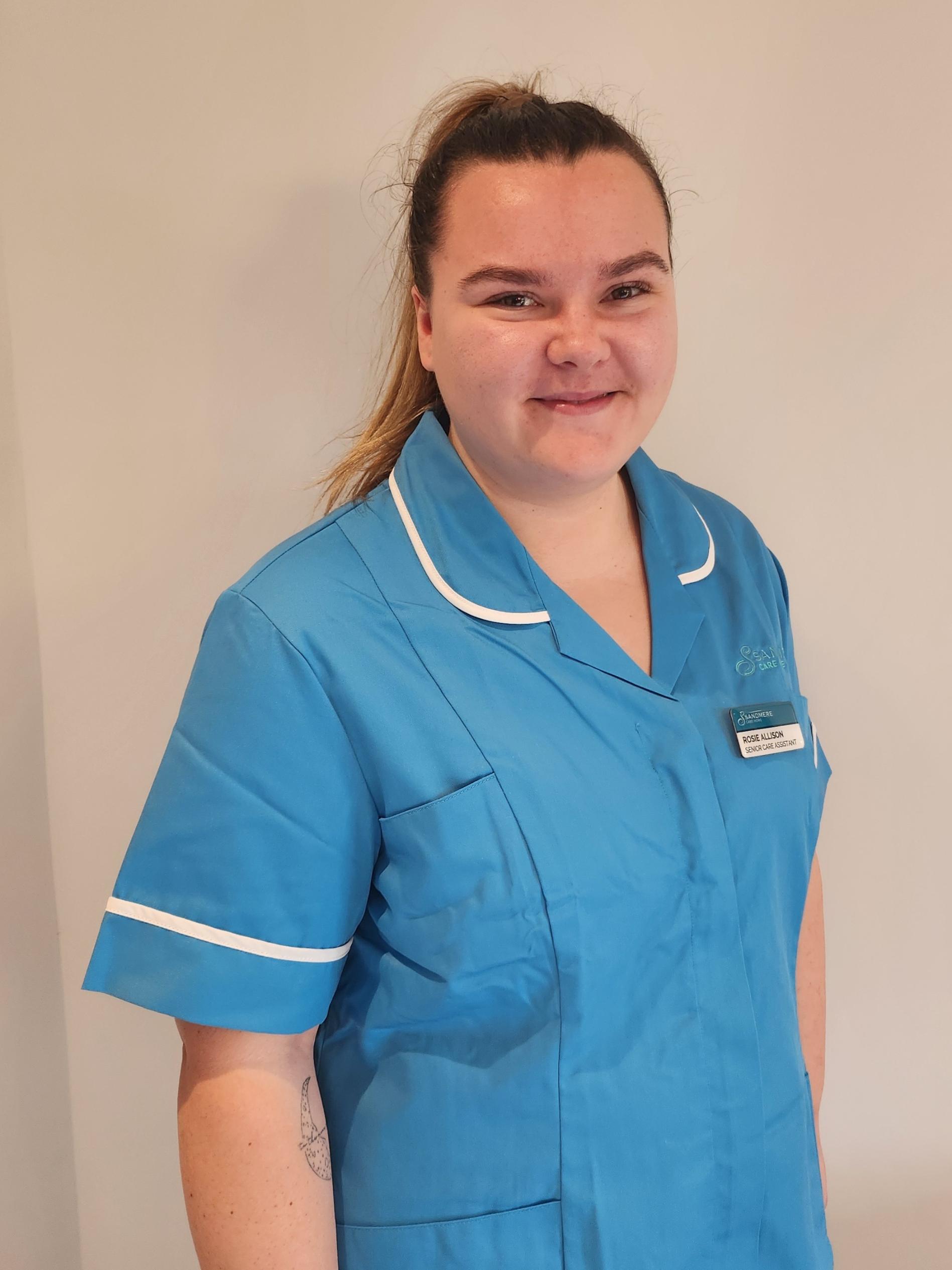 rosie one of our senior care assistants