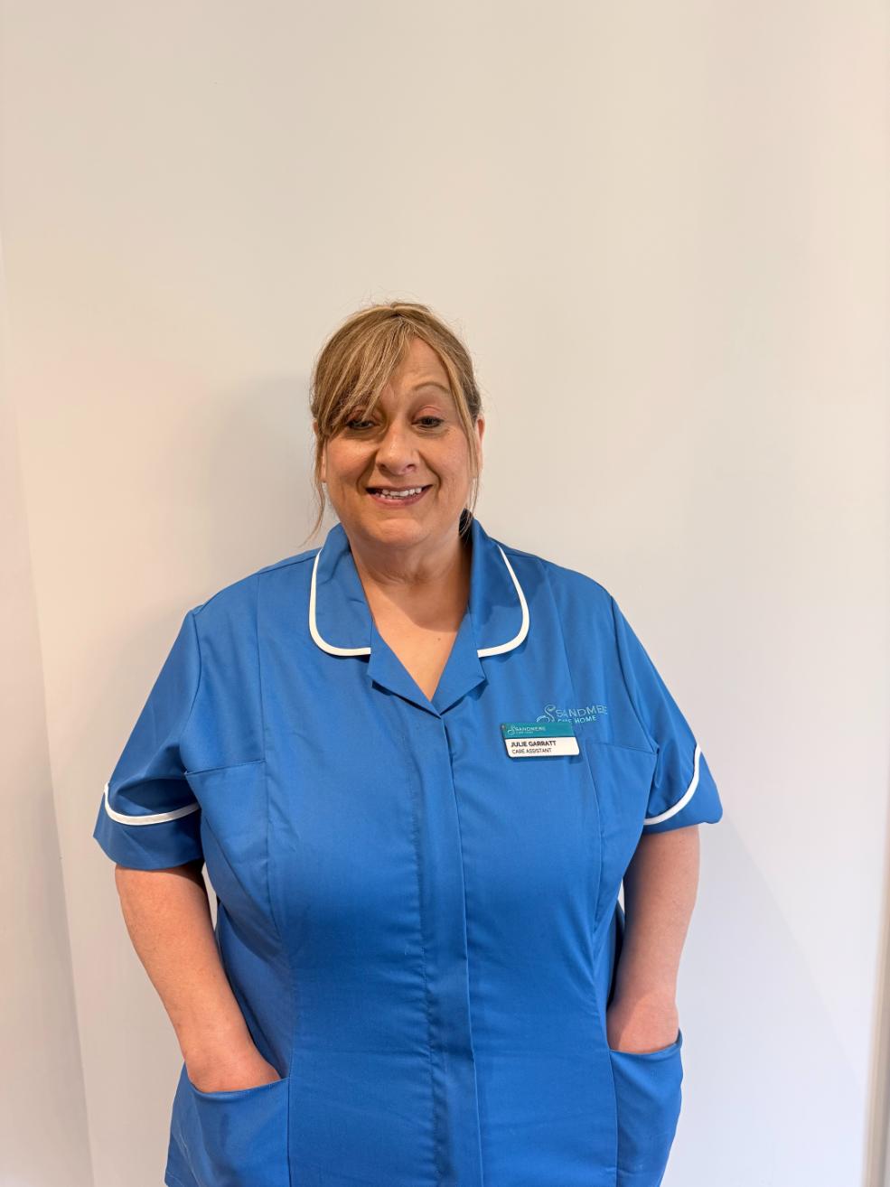 julie a care assistant