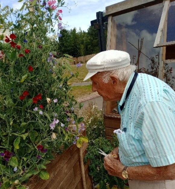 jim in the garden