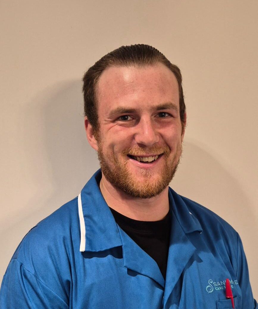 staff photo of Shane the care assistant for Sandmere care home