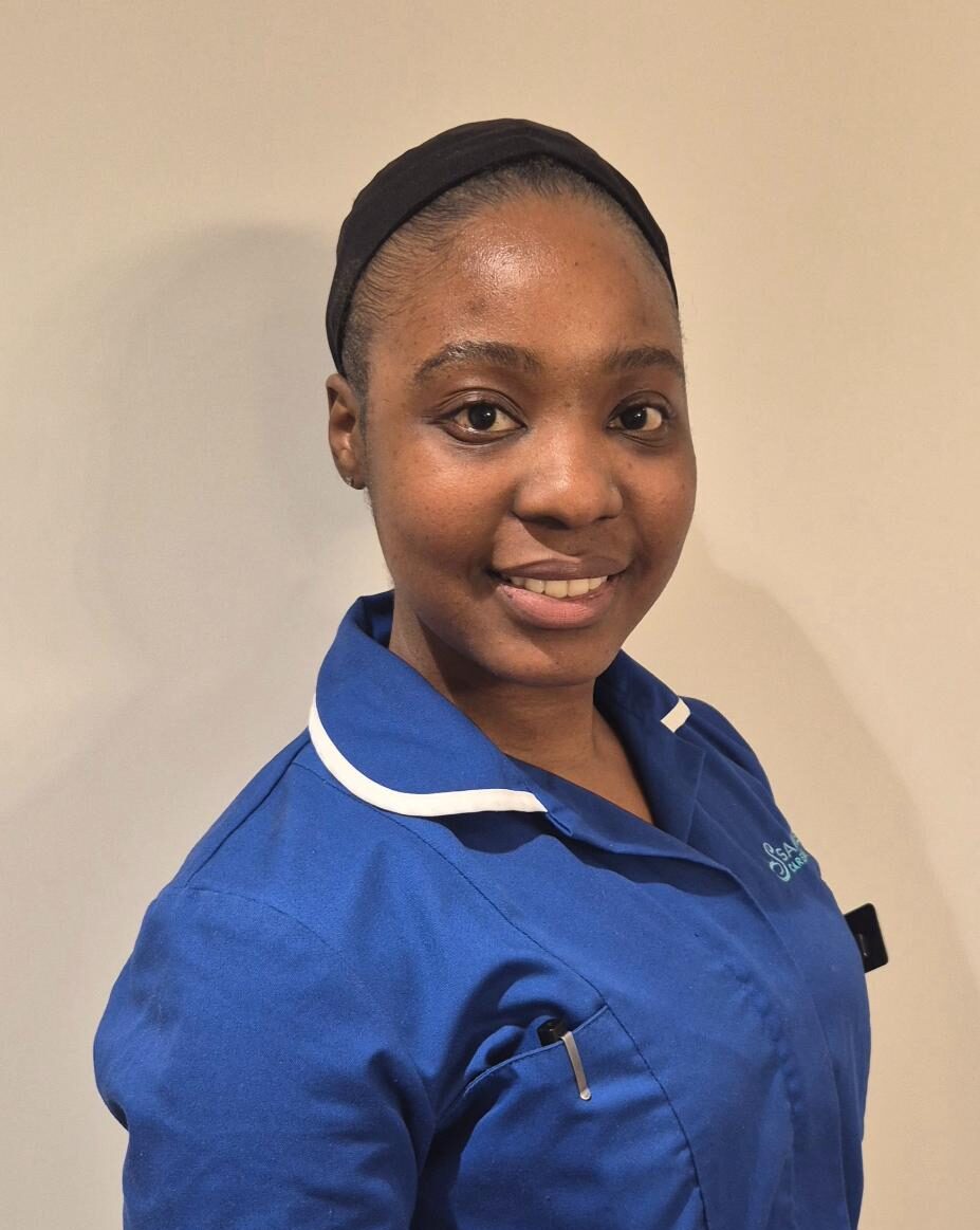 registered nurse Tariro at Sandmere care home